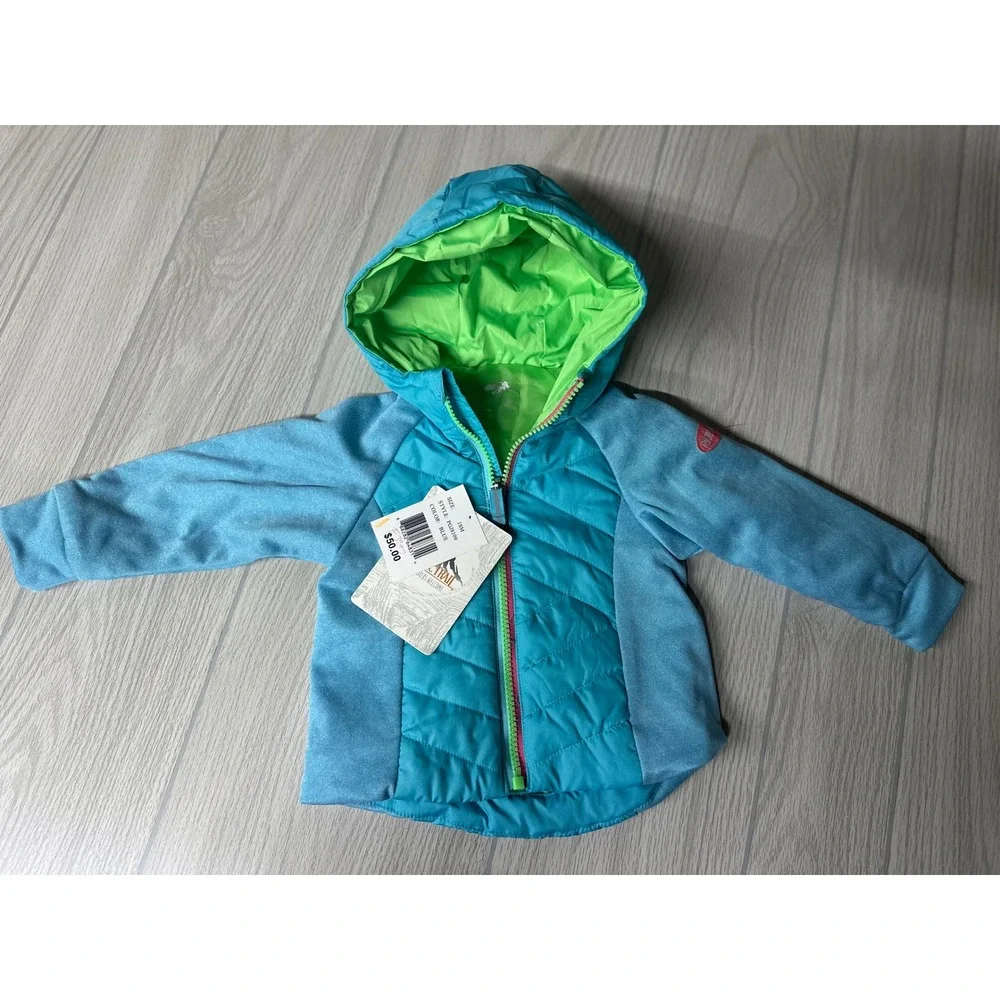 Pacific‎ Trail Baby 18M Blue Puffer Hooded Jacket